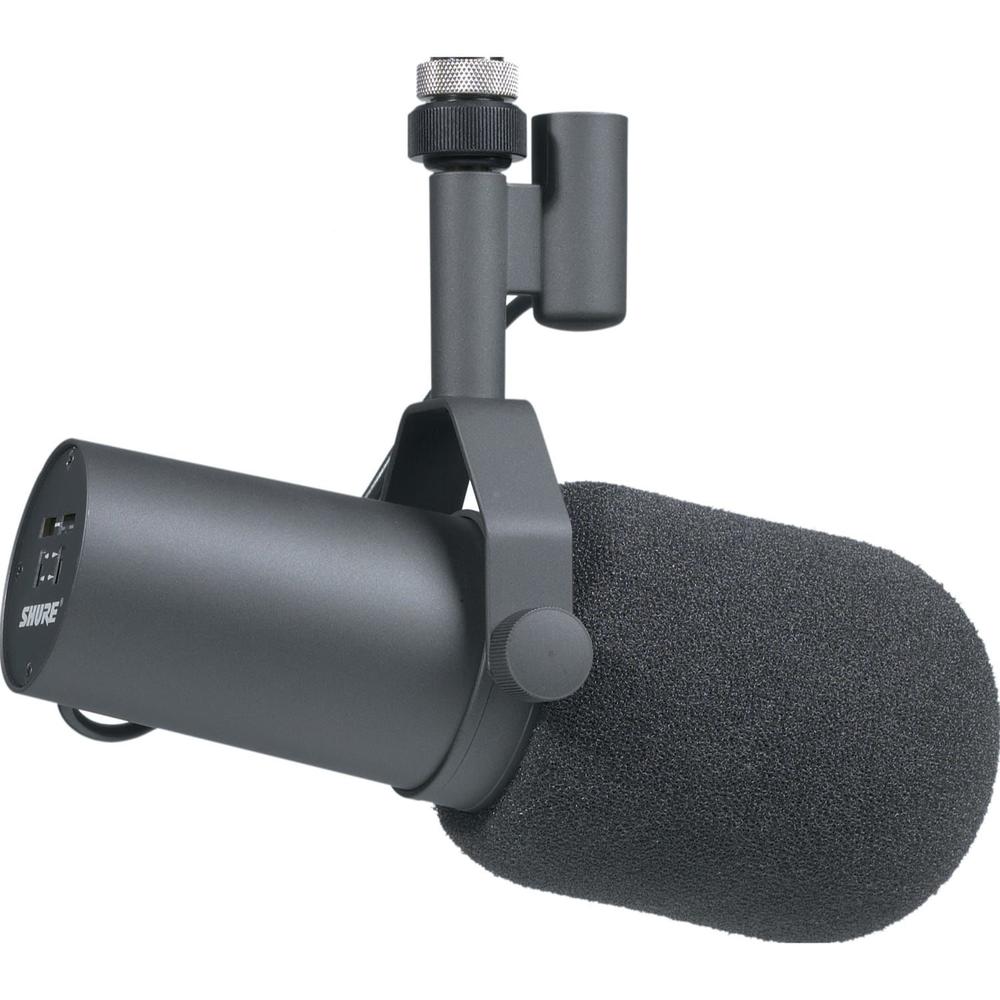 Selectable frequency response cardioid microphone