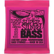 Ernie Ball E-Bass Strings Roundwound  Super Slinky 45-100 Set