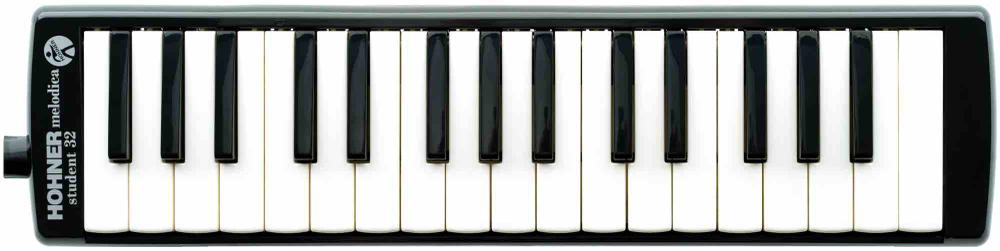 Student Piano Style Melodica 32 keys #Black