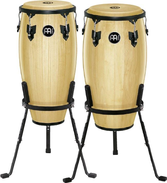Meinl Percussion Natural Conga Headliner Series Set 11"+12" included Tripod stand