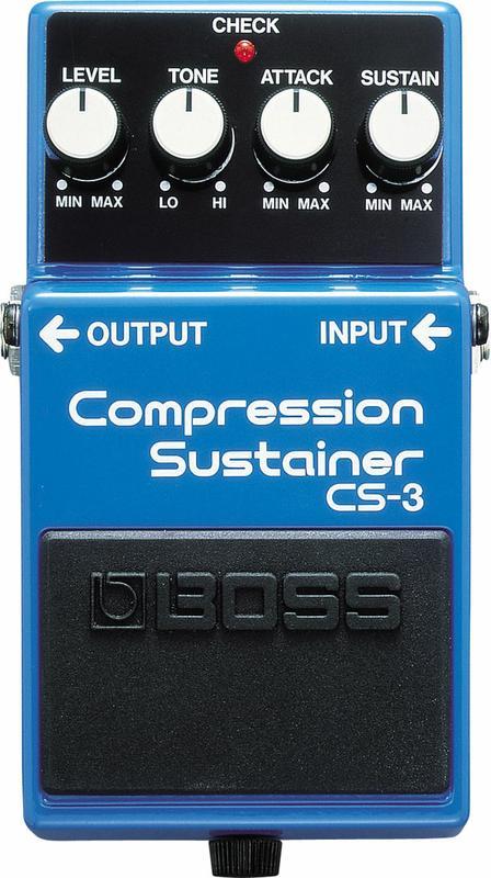 Compressor/Sustain Effect Pedal