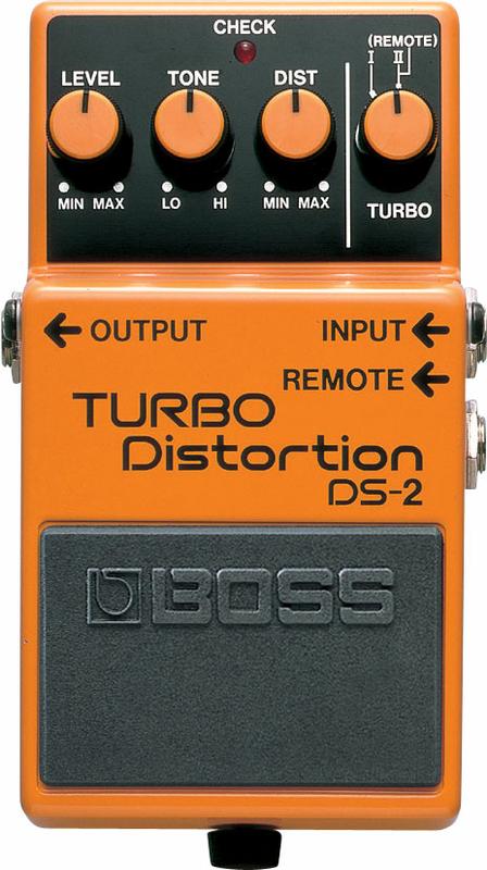 Turbo Distortion Effect Pedal