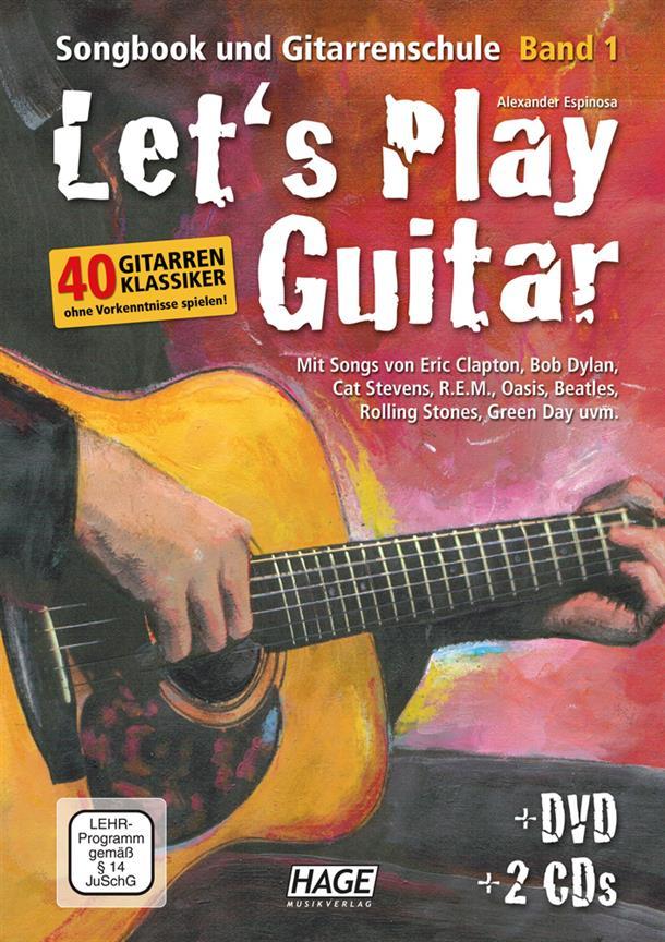 Let's Play Guitar Band 1 (with 2 CDs und QR-Codes)