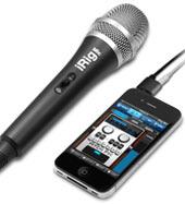 Handheld Microphone for i-Phone, iPod touch and i-Pad