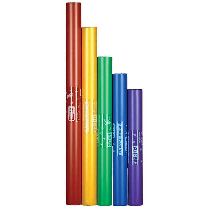 Boomwhackers BWCG (5 note) Chromatic set with 5 tubes (upper octave)