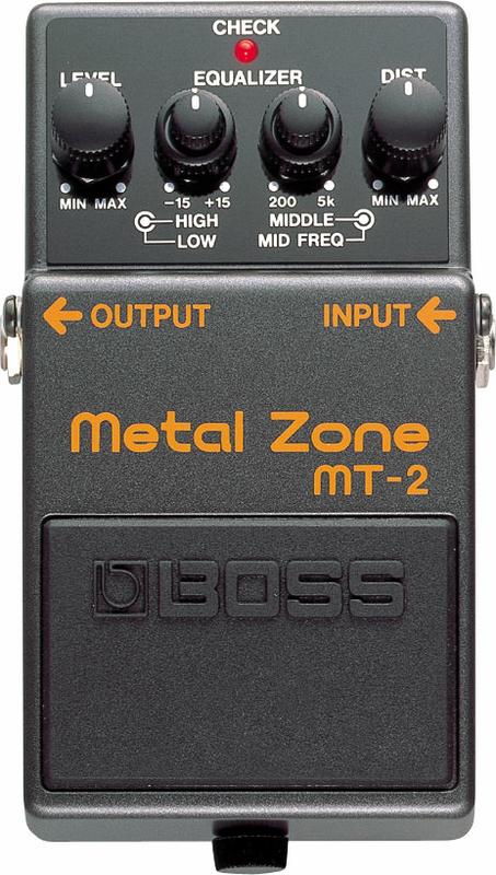 Metal Zone Distortion Effect Pedal ( expected availability May )