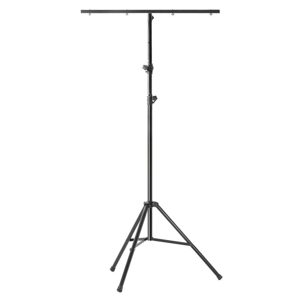 Large lighting stand with crossbar and TV-Pin (length 123 cm).