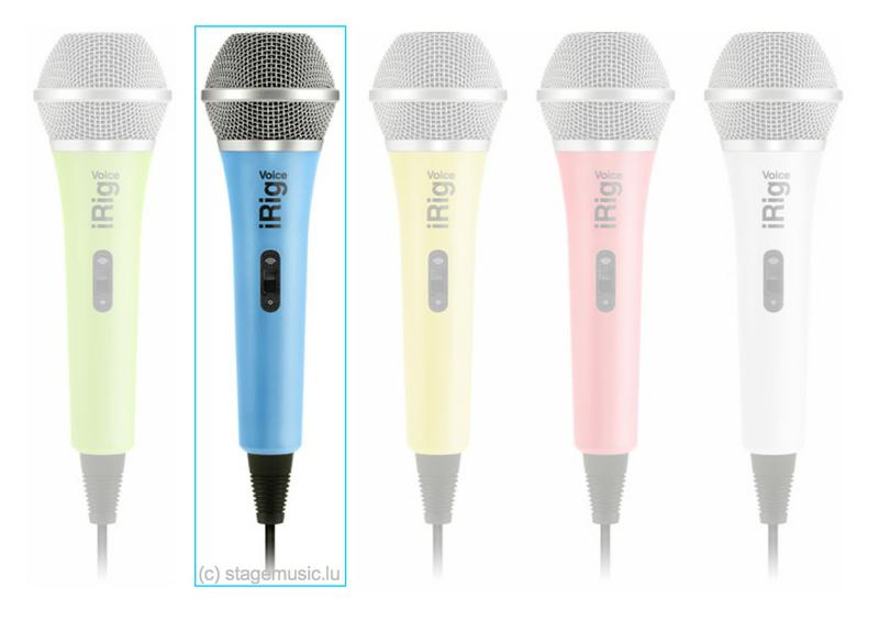Handheld Microphone for iOS and Android devices #Blue