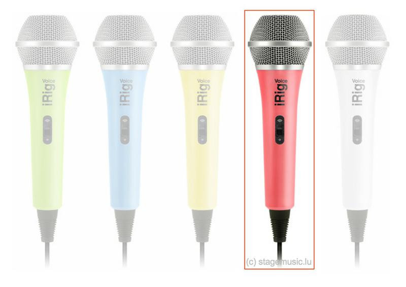 Handheld Microphone for iOS and Android devices #PINK