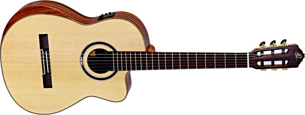 Classic Guitar STRIPED SUITE "Solid Alaska Spruce" #Mahogany Silk Gloss 
