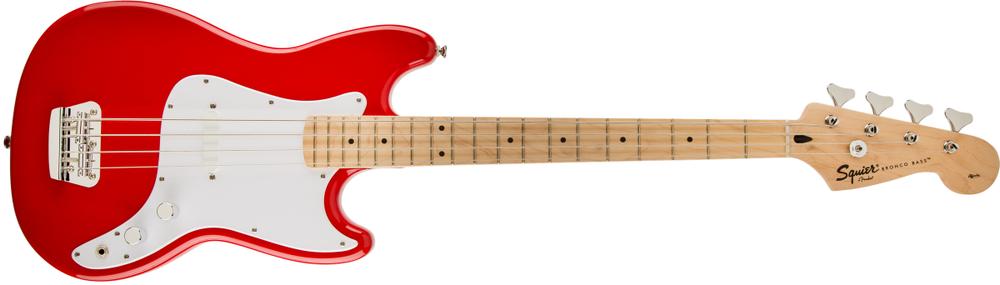 Squier® Bronco™ Bass # Torino Red