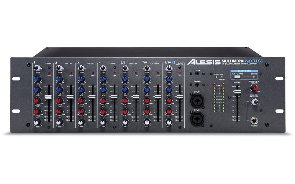 10 Channel Multi Mixer with Bluetooth