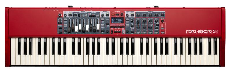 Nord Electro 6D - 73 semi-weighted waterfall notes