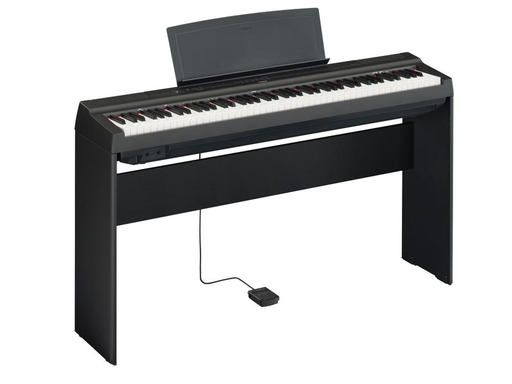 Compact advanced portable piano P-125 Black ( standard price 699.- )