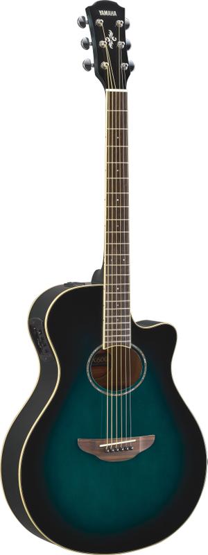 APX600 Yamaha Electro-Acoustic Guitar # Oriental Blue Burst