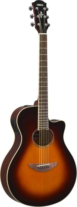APX600 Natural Yamaha Electro-Acoustic Guitar # Old Violin Sunburst