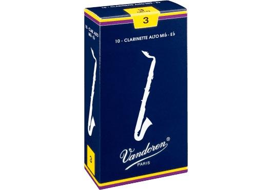 Clarinette Alto boite de 10 anches Traditionnelles - Force 3