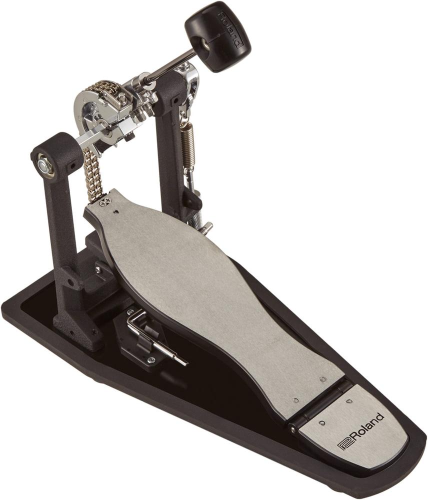 Single Bassdrum pedal with noise eater technology
