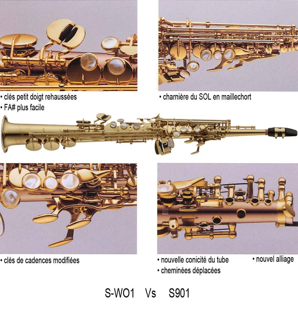 Yanagisawa Saxophone Soprano S-WO1