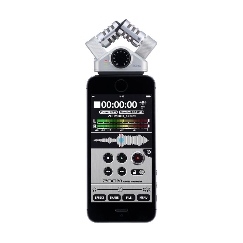 IQ6 stereo X/Y microphone for IOS