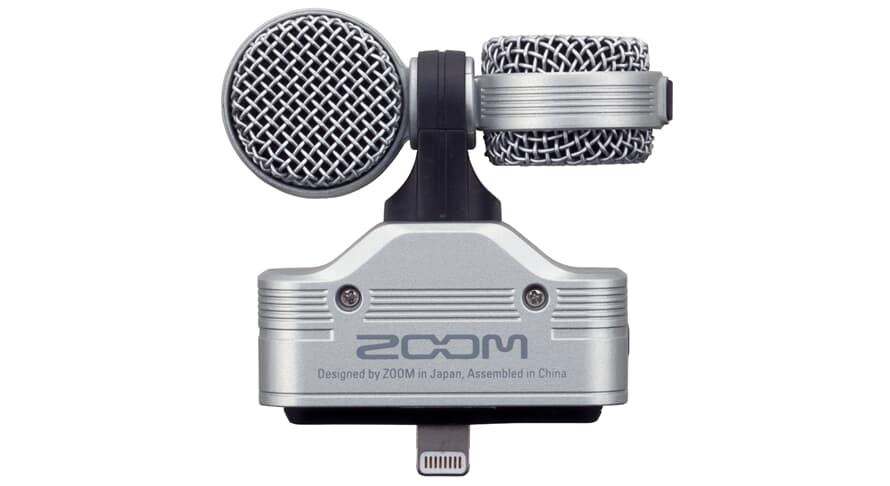 Mid-Side Stereo Microphone for iOS Devices with Lightning Connector