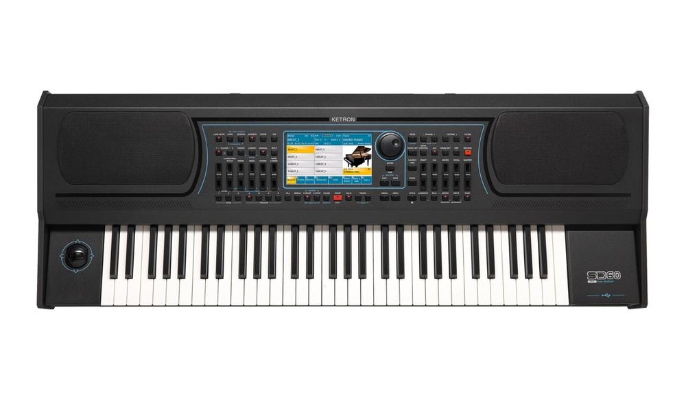 Ketron SD60 Keyboard - 61 semi-weighted keys