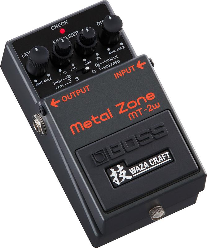 Metal Zone Distortion Effect Pedal Waza Craft  