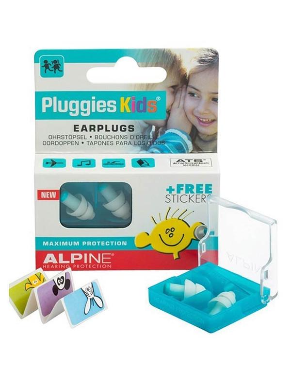 Alpine Pluggies Kids earplugs (3-12 years)