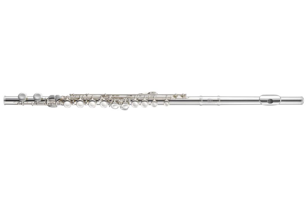 JUPITER Flute traversière, plateaux creux, mi mécanique, noyau en argent massif ( standard price 699.- )