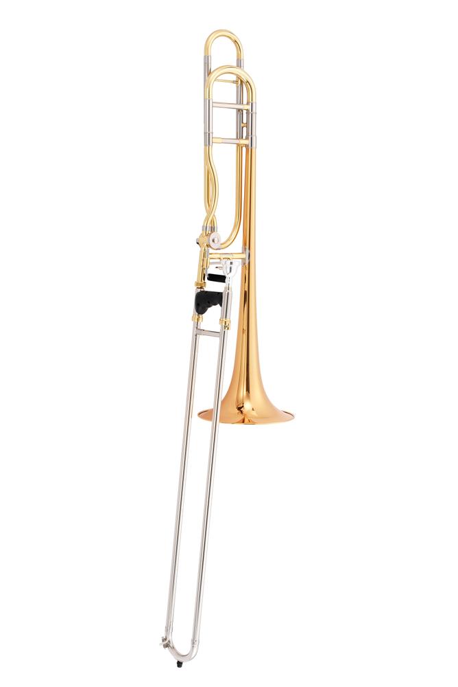 JUPITER Trombone sib/fa, verni Ergonomic Plus, Laiton doré ( prix standard 1499.- )