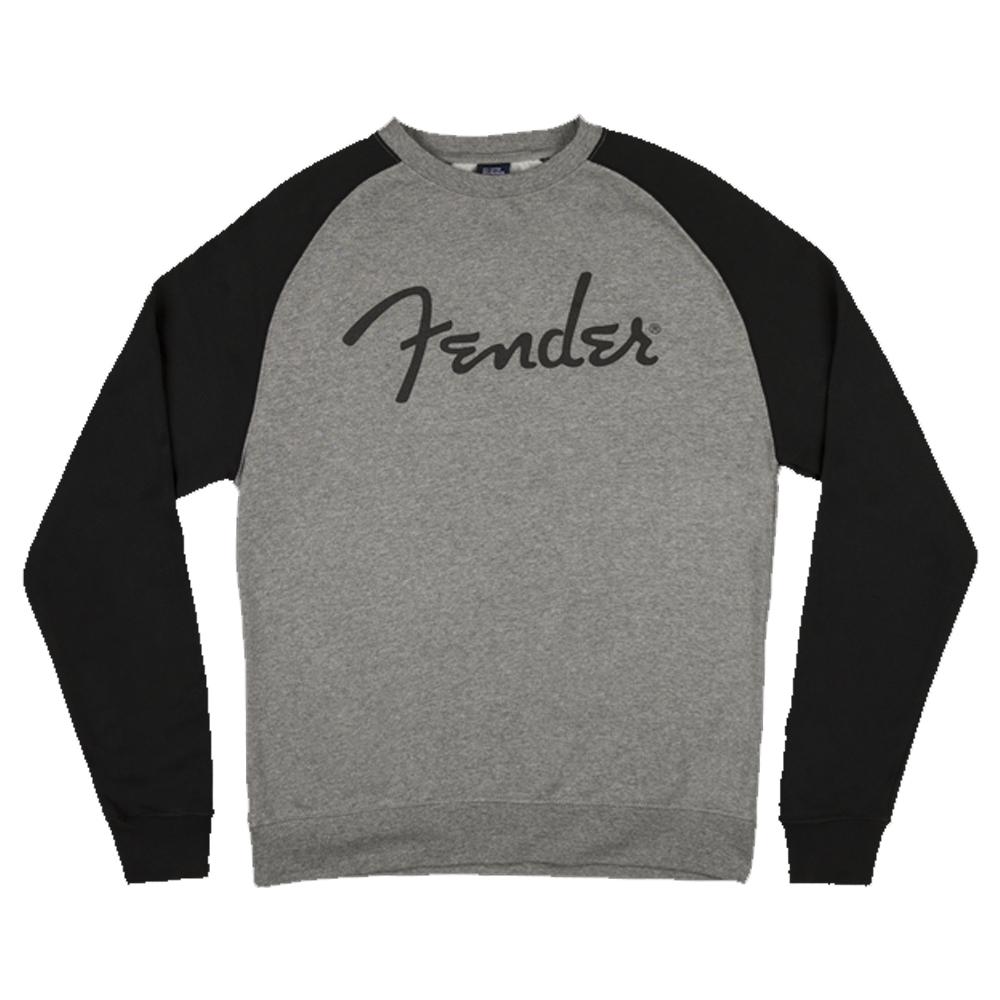 Fender® UNISEX Logo Pullover Gray Medium Size