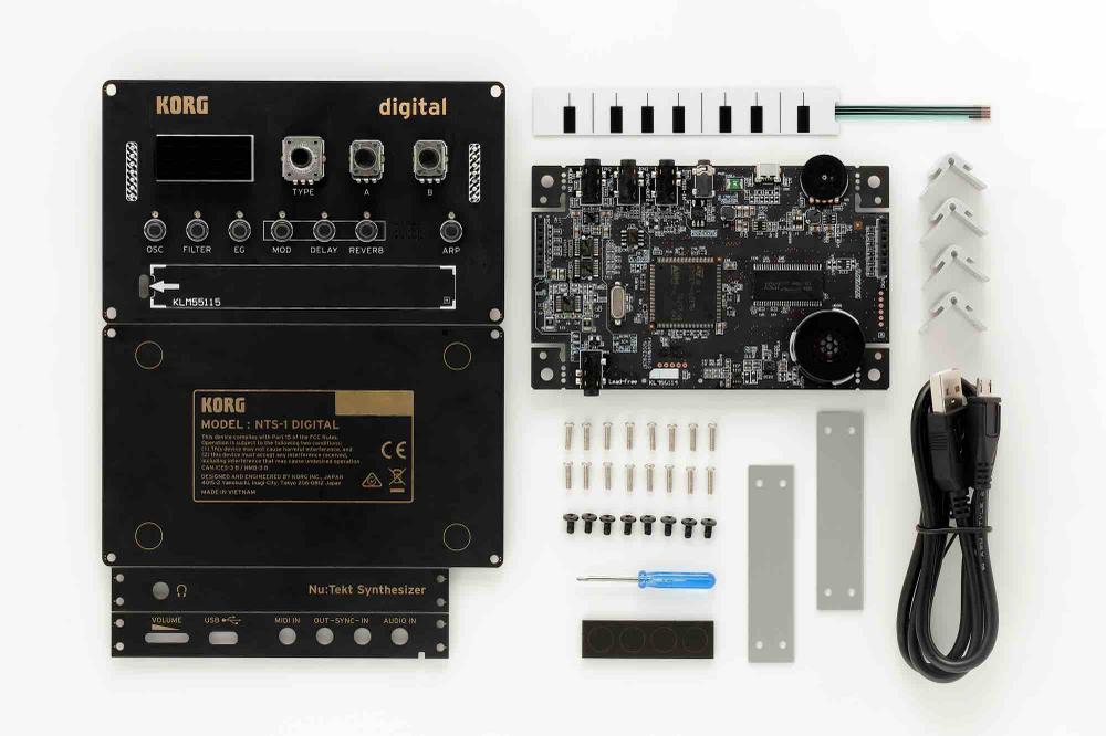 NTS-1 Monophonic DIY Synth " build-your-own kit " with included assembly toolKit