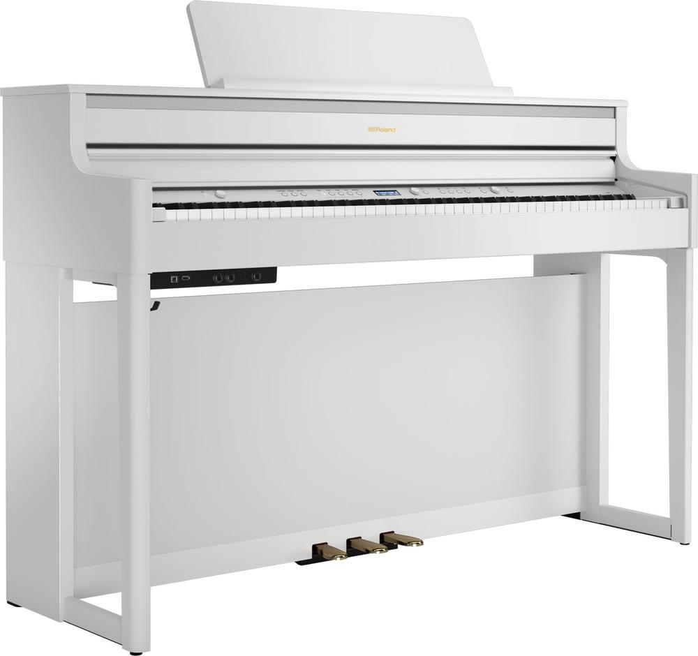Digital Piano with SuperNATURAL Piano sound engine White Satin