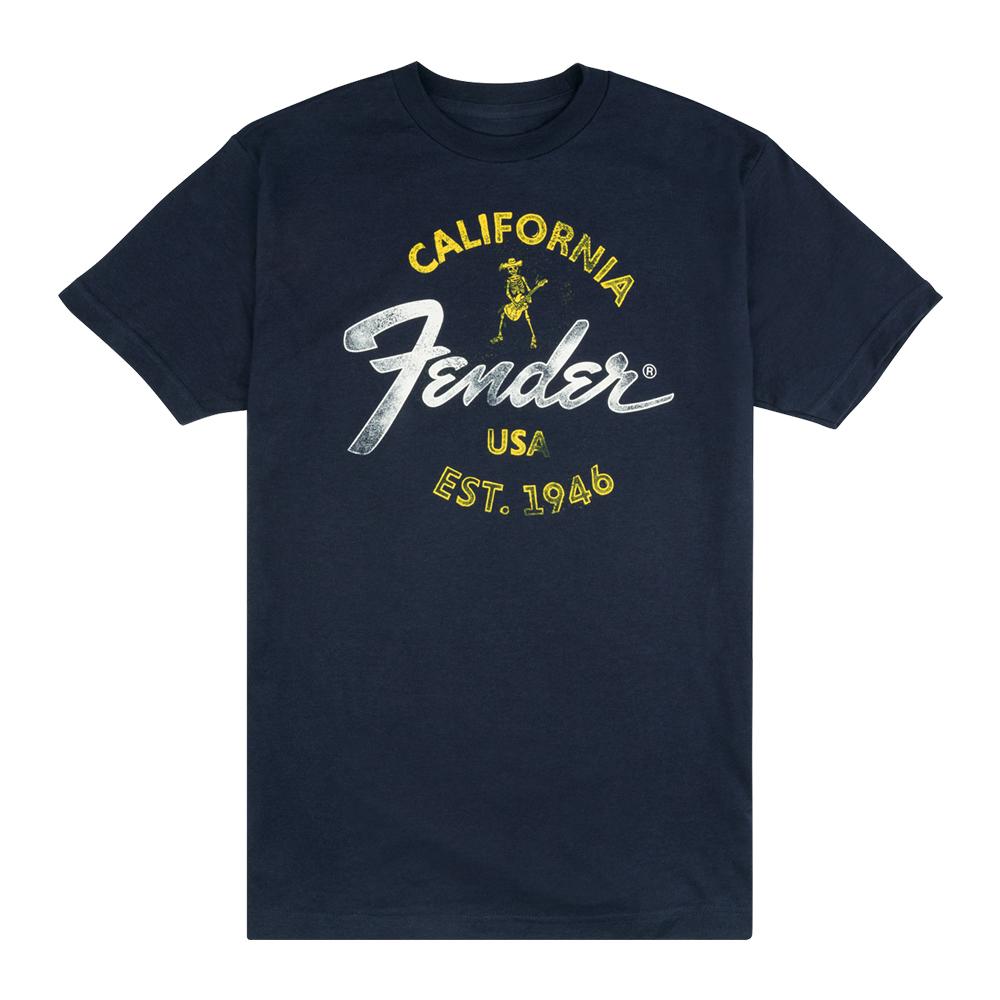Fender® Baja Blue T-Shirt Medium Size
