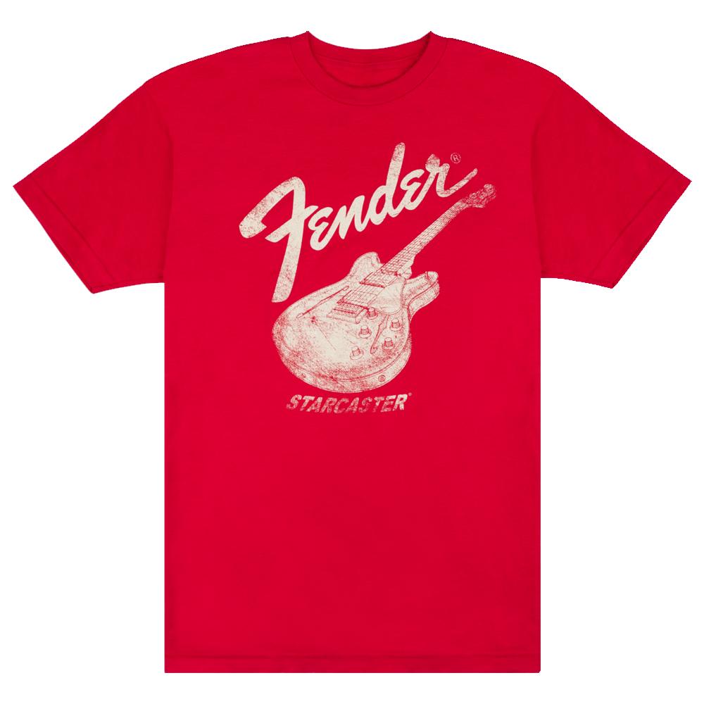 Fender® Starcaster T-Shirt RED 