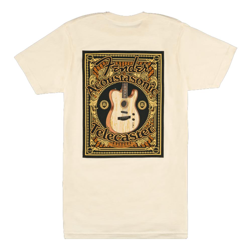Fender® Acoustasonic Tele T-Shirt CRE