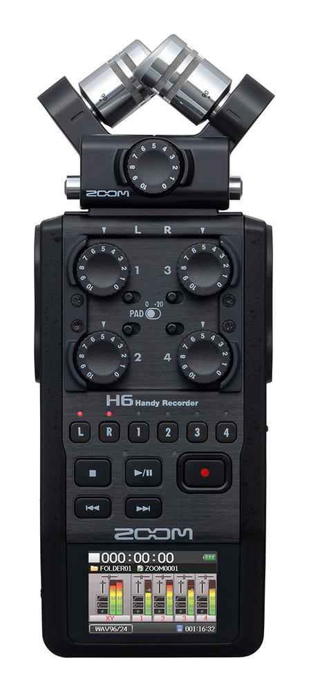 H6 Black Handy Recorder included free APH-6 H6 Accessory Pack