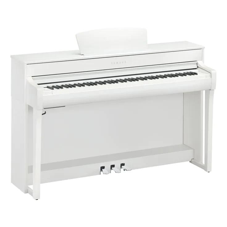 Intermediate Digital Piano Clavinova - 88 GrandTouchS keyboard # White