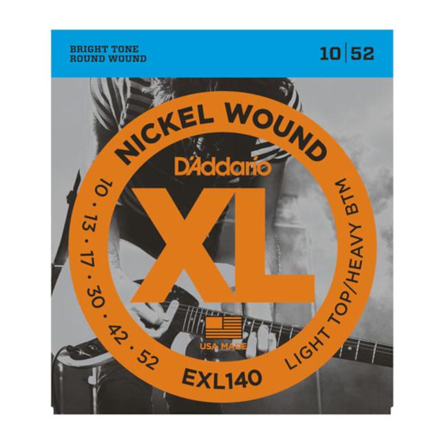 D'Addario EXL 10-13-17-30-42-52 Set de 3 paquets