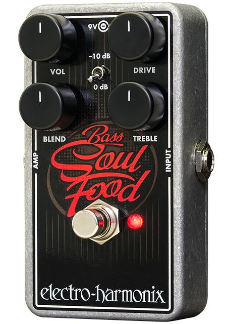 Bass Soul Food Distortion/Fuzz/Overdrive Pedal