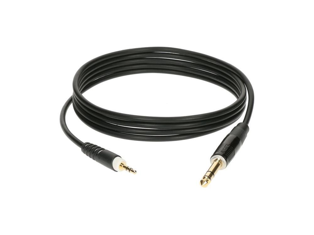 1.5 m lightweight stereo mini jack cable 3.5 mm - 6.35 mm