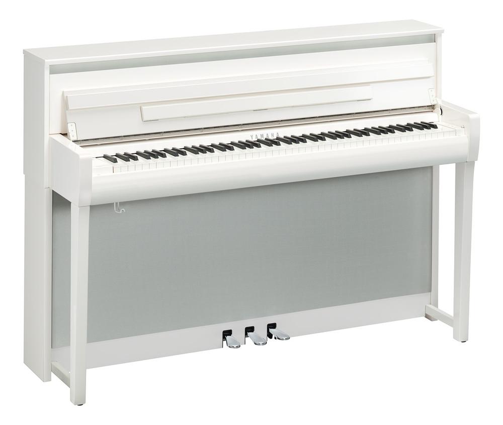 Flagship Upright Digital Piano CLP-785B ( Polish White ) availability on request