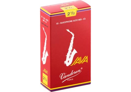Alto boite de 10 anches Java Red - Force 2.5