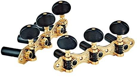 Ortega Tuning Machines for Classic Guitar Black and Gold