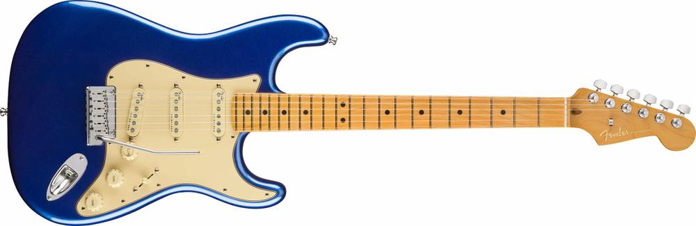 American Ultra Stratocaster® Maple Neck Cobra Blue 