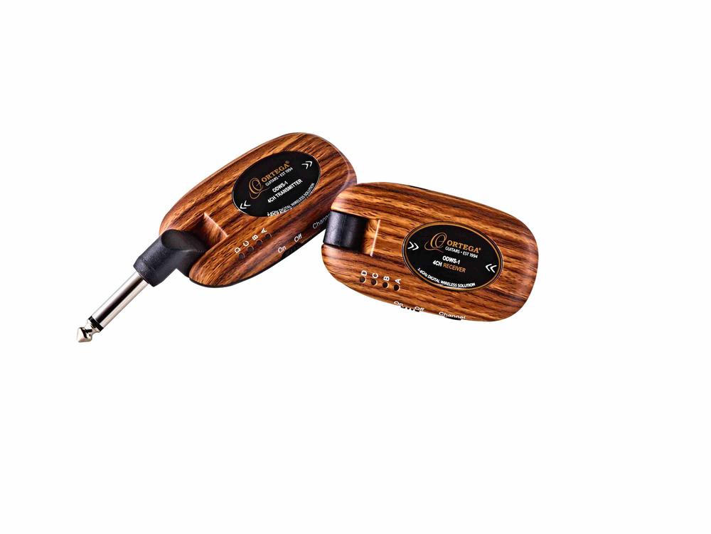 2,4 GHz digital Guitar Wireless System walnut wood design