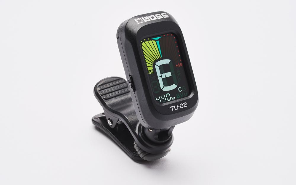 Clip-on Tuner with high-contrast color display #Black