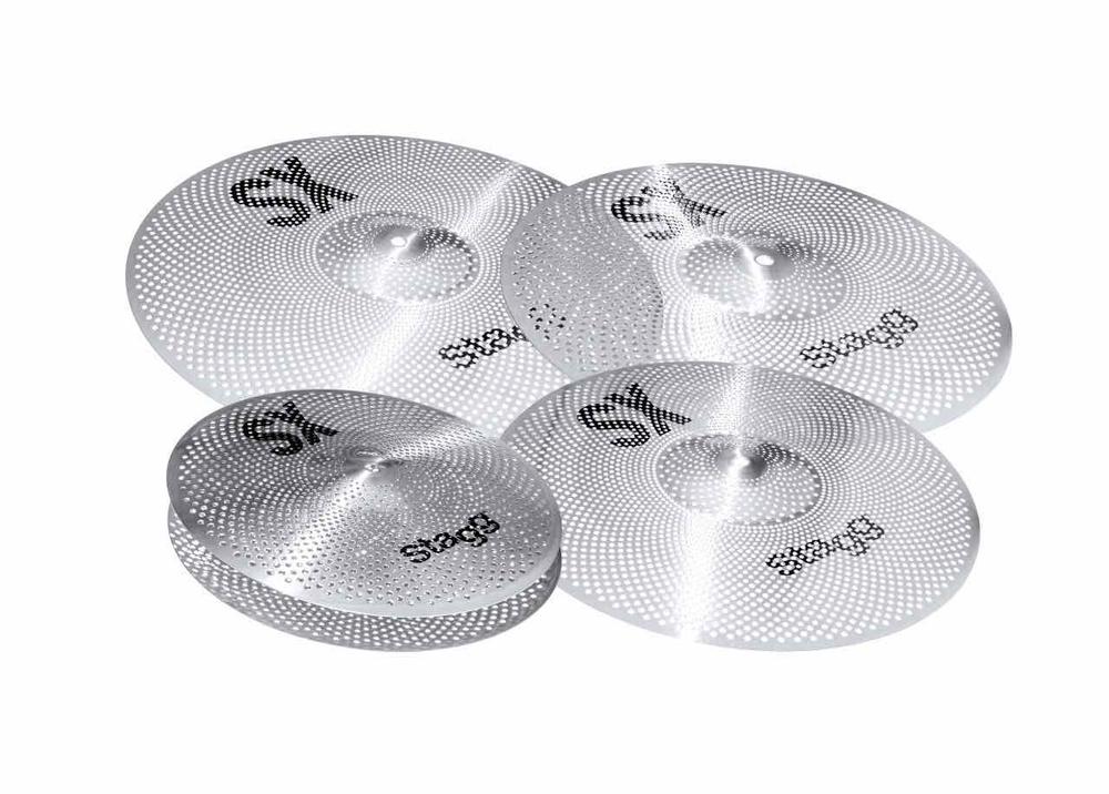 Silent Practice Cymbal Set included Bag
