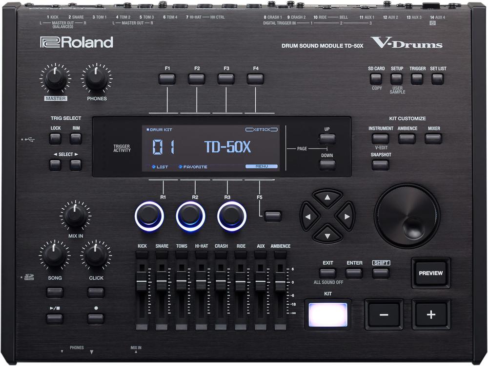 Flagship V-Drums Sound Modul TD-50X 