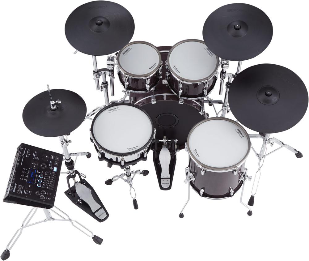 5-piece Flagship VAD Drum Shell Kit - Gloss Ebony ( available on request )